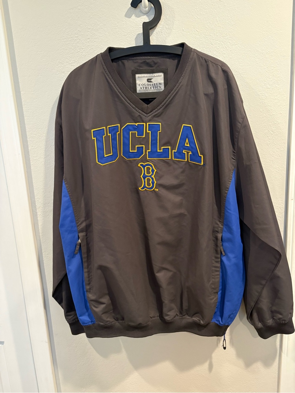 Colosseum Athletics UCLA Bruins pullover windbreaker jacket men’s size XL EUC - Picture 12 of 12